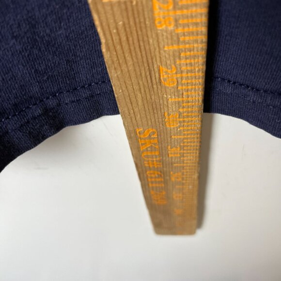 Vintage 90s Washington DC T Shirt Adult Blue XL Extra Large Graphic Tee Solid - Picture 8 of 14